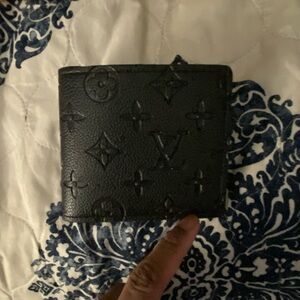 Louis Vuitton Black Monogram Card Holder